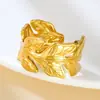 Anillo de Acero Titanio Prensado en Aceite de Moda Transfronterizo Versátil de Gama Alta Anillo Abierto para Dedo Índice Personalidad Nicho Sentido del Diseño Anillo Mujeres