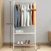 Perchero de Arte en Hierro, Multifuncional, Colorido, Elegante Perchero para Ropa, Perchero Creativo para Ropa, de Pie, para Dormitorio, Uso Doméstico, Simple y Moderno