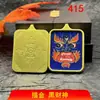 Venta Directa de Fábrica Estilo Étnico de Xizang Caja Ga'U Colgante Thangka Amarillo Acero de Titanio Oferta Especial Descuento Impactante
