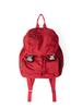 Mochila de Viagem Estilo Coreano 2024 Nova Chegada Feminina Artística Retrô Tecido de Nylon Fivela Encolhimento Mochila Casual