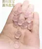 Ametista Natural Cristal Rosa Formato de Pêssego Artesanal DIY Acessórios para Pulseira Fábrica de Joias Atacado