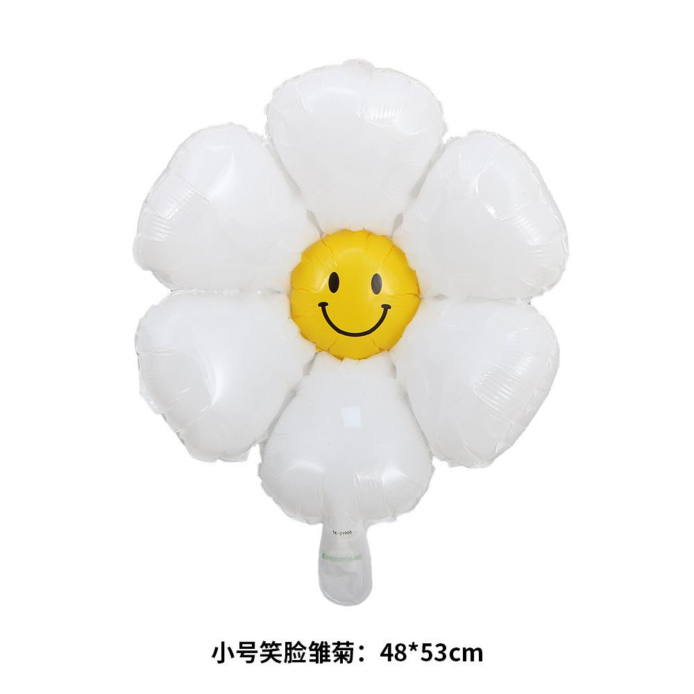 笑脸雏菊气球-小号