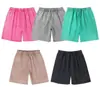 Shorts Soltos de Algodão Puro 260g, Estilo Americano Vintage Desgastado, Adequado para Impressão, Atacado do Fabricante