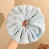 Scrunchie de Pelúcia para Secar Cabelo no Outono para Mulheres, Elástico de Cabelo para Lavar o Rosto, Corda de Cabelo Extra Grande que Não Danifica o Cabelo, Acessório de Cabelo