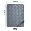 Esterilla Aislante de Silicona Personalizada, Salvamanteles de Mesa, Posavasos Redondo de Tamaño, Posavasos Anti quemaduras para Cocina, Esterilla para Ollas Resistente a Altas Temperaturas, Esterilla de Drenaje