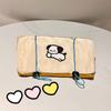 Bolsa de Cosméticos Cuatro en Uno Perezosa de 1 Minuto Estilo Estudiante Ins Bolsa de Cosméticos Bolsa de Aseo Portátil Ligera