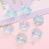 18mm cor transparente contas de rosa material para acessórios diy feitos à mão bolsa com contas à mão corrente para celular chaveiro pingente de bolsa