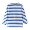 Camiseta para niños y niños camiseta de otoño de algodón de cuello redondo bordada para niños camiseta de manga larga para niños ventas directas de fábrica