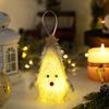 Suministros para Decoración Navideña de Velas Colgantes Creativos para Árbol de Navidad Luminosos Muñecos Pequeños de Árbol de Navidad Decoraciones Colgantes