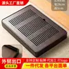 Bandeja Pequeña de Bambú para Té 2026 Modelo Nuevo Mesa Seca de Té para Sala de Estar Juego de Té Bandeja Rectangular para Té Kung Fu Mesa Pequeña para Té del Hogar