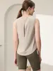 Chaleco Deportivo Sin Mangas de Rayas Gruesas Lulu Nuevo para Mujer Top Holgado de Yoga Chaleco de Running Entrenamiento Fitness Verano