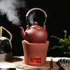 Estufa de Carbón Estufa de Carbón Estufa de Arcilla Roja Estufa Pequeña Estufa Carbón de Oliva Carbón Tetera Kung Fu Hervidor de Agua para el Hogar Estufa para Té