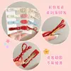 Pinzas para el Cabello de Lunares para Niñas, Pinzas para Flequillo Lateral, Pinzas de Pato para Cabello Suelto, Pasadores Dulces de Moño, Accesorios para el Cabello