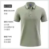 Color sólido cuello solapa ropa de trabajo logo algodón camisa cultural fresca transpirable polo Solona fábrica de herramientas estampado