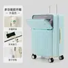 Nueva Maleta con Apertura Frontal de Cremallera 20 pulgadas Maleta para Mujer Maleta de Cabina Maleta para Hombre 24 pulgadas Maleta con Ruedas Maleta de Trolley