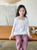 Ropa para Niños Weimu Traje de Verano para Niñas 2025 Nuevo Camisola Delgada para Niños Pantalones Anti-Mosquitos Categoría a Ropa para Bebé