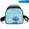 Bolsa de Almuerzo con Puntada de Cruz 3D Nueva Estampado de Dibujos Animados Bolso Bandolera Almacenamiento de Almuerzo Bolsa de Picnic Bolsa Térmica