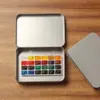 Bajo Precio Envío Gratis Mali Acuarelas Porcionadas 24 Colores 36 Colores Acuarela Sólida Set de Iniciación para Principiantes Bocetos
