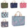Bolsa Lonchera Flamenco Coreano Bolsa Aislante Bolsa para Almuerzo Bolso de Mano Bolso Bolso de Estudiante Bolsa para Almuerzo Picnic