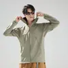 Marca Nido de Pájaro Ropa Deportiva para Exteriores de Seda de Hielo Protección Solar UPF50+ Fresca para Verano Pareja Protección UV Hecha a Medida Lo