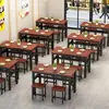 Mesa de jantar mesa de jantar e cadeiras mesa e cadeira comercial para restaurante combinação mesa retangular simples para café da manhã casa lanchonete cantina