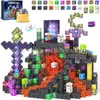 Amazon Blocos de Construção Magnéticos Blocos Magnéticos Blocos de Construção Educacionais Infantis DIY Cubo Magnético Brinquedos