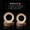 Anillo de Raíz de Bodhi de Jade Blanco DIY Pulido a Mano Semilla Original Producto Semi-Terminado para Hombres y Mujeres Anillo de Pareja Regalo para Mejor Amigo Venta al por Mayor