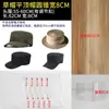 Sombrero de Paja Ajustable con Broche a Presión con Soporte Interno de Plástico en Forma de Cono y Acolchado para Protección Solar de Ala Ancha