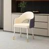 Silla de comedor de celebridad de internet para el hogar, comercial, de lujo ligero, para hotel, restaurante, silla de comedor moderna y simple, silla con respaldo para negociación