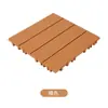 Piso plástico montado auto montável varanda terraço piso pátio renovação imitação madeira plástico auto assentável plástico piso fabricante