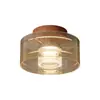 Luz de Pasillo, Luz de Techo, Luz de Balcón, Diseño de Protección Ocular de Espectro Completo, Luz Principal de Entrada LED Estilo Mid-Century, Luz para el Hogar