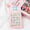 2026 Nuevas Lindas Pegatinas de Uñas Impermeables con Relieve 5D Tridimensional para Niñas, Pegatinas de Arte para Uñas, Pegatinas de Accesorios para Estudiantes al por Mayor