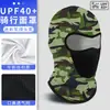 Gorro Ciclismo Sharetour, Protección Solar, Malla Transpirable, Gorro Delgado, Máscara de Seda de Hielo de Secado Rápido para Exteriores