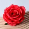 Rosa de simulação tecido de seda cabeça de flor decoração de casamento adereços de fotografia arco de flor de seda decoração arranjo de flores fábrica atacado