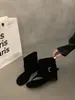 Zapatos de Mujer de Moda 2026 Primavera/Verano Nuevo Estilo Perezoso Mezclilla Retro Chic Versátiles Botas Cortas de Moda Sandalias de Tira