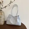 Bolso de Hombro Único con Estampado de Estrellas de Verano 2026 para Mujer, Bolso de Axila Elegante de Gran Capacidad para Viajes, Bolso de Lona Informal Estilo Coreano