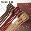 Shangjin Otoño e Invierno Estilo Coreano Vintage Ramo de Flores de Cinta de Lunares Cinta de Pajarita Material de Empaque Floral