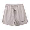 Shorts de Nylon Multilinha Essentials Hhh Marca de Moda High Street Cordão Refletivo com Letras 3m Calças Cinco Quartos Calças de Praia