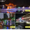 Tira de LED neon macio colorida completa com silicone RGB à prova d'água para exterior, cor mágica, flexível, para letreiro, túnel do tempo, corredor