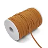 Cor 3-6mm cinto de cavalo bolsa de vestuário elástico de alta elasticidade punho elástico de borracha cinto de corrida de cavalo cinto plano