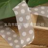 Poliéster dot two-color snow yarn banda acessórios para o cabelo diy material de roupas top hat sapatos flor dot neve imitação fita