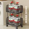 Cesta de ropa sucia para dormitorio lavabo estante de almacenamiento de detergente para ropa de doble capa de pie carrito para huecos de baño estante de almacenamiento para baño