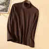 Envío RápidoCamiseta de Manga Larga para Hombre con Cuello Semi Alto y Tejido Térmico de Doble Cara, Prenda Base de Marca de Moda para Otoño