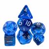 Suministro Directo de Fábrica Dados Mini de 10 mm de Múltiples Caras para Juegos de Mesa Dnd Dados de Plástico Luminosos Bicolores de Múltiples Caras Set Colorido