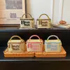 2026 Moda Nuevo Estilo Costura Personalizada Elegante Diario Bolso de Hombro Tipo Cubo para Mujer