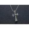 Colgante de acero inoxidable con forma de cruz de la Cruz, estilo europeo y americano, personalizado, estilo retro, para hombre y mujer, HC014