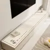 Capa de rack de TV de luxo e alta qualidade, protetor de bancada, tapete longo para mesa, lavável e resistente à sujeira, tapete para aparador de entrada estilo francês