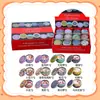 Set de Caja de Regalo de Velas Aromáticas de Cera de Soja Importadas Transfronterizas con Flores Secas, Recuerdos, Regalos de Boda y Cumpleaños, Fragancia Floral, Sin Humo