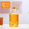Botellas de vino de vidrio, botellas vacías para elaborar alcohol, botellas de whisky de alta gama, botellas de licor de almacenamiento con dispensador sellado, al por mayor