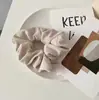 Cor Morandi Elegante Menina Tricô Cor Elástico de Cabelo Estilo Coreano Estilo Simples Roupa de Trabalho Elástico de Cabelo Corda de Cabelo para Mulheres